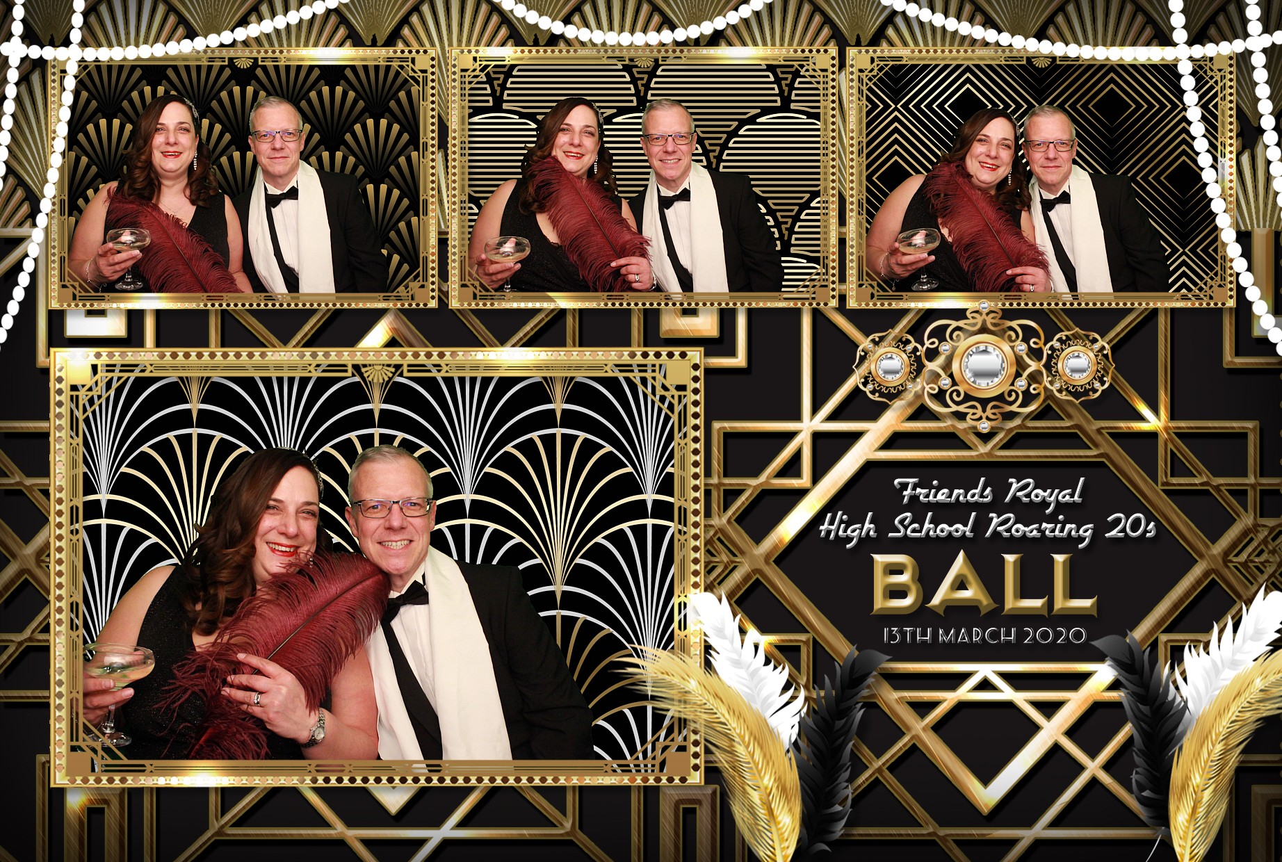 Friends Royal High School Roaring 20s Ball | View more photos from the event at gallery.myphotoboothexperience.co.uk/u/MyPhotoBoothExperienceLtd/Friends-Royal-High-School-Roaring-20s-Ball